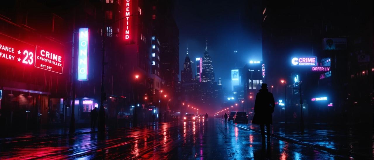 夜巡者 横幅海报
